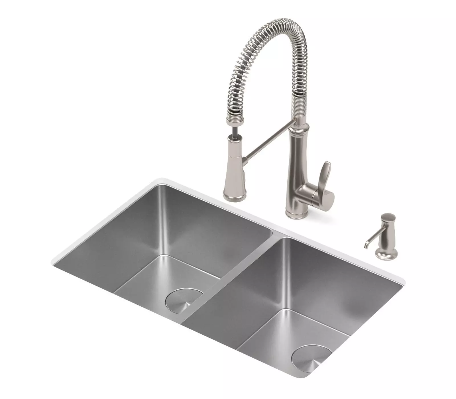 RUVATI kitchen sink Free 3D model_0
