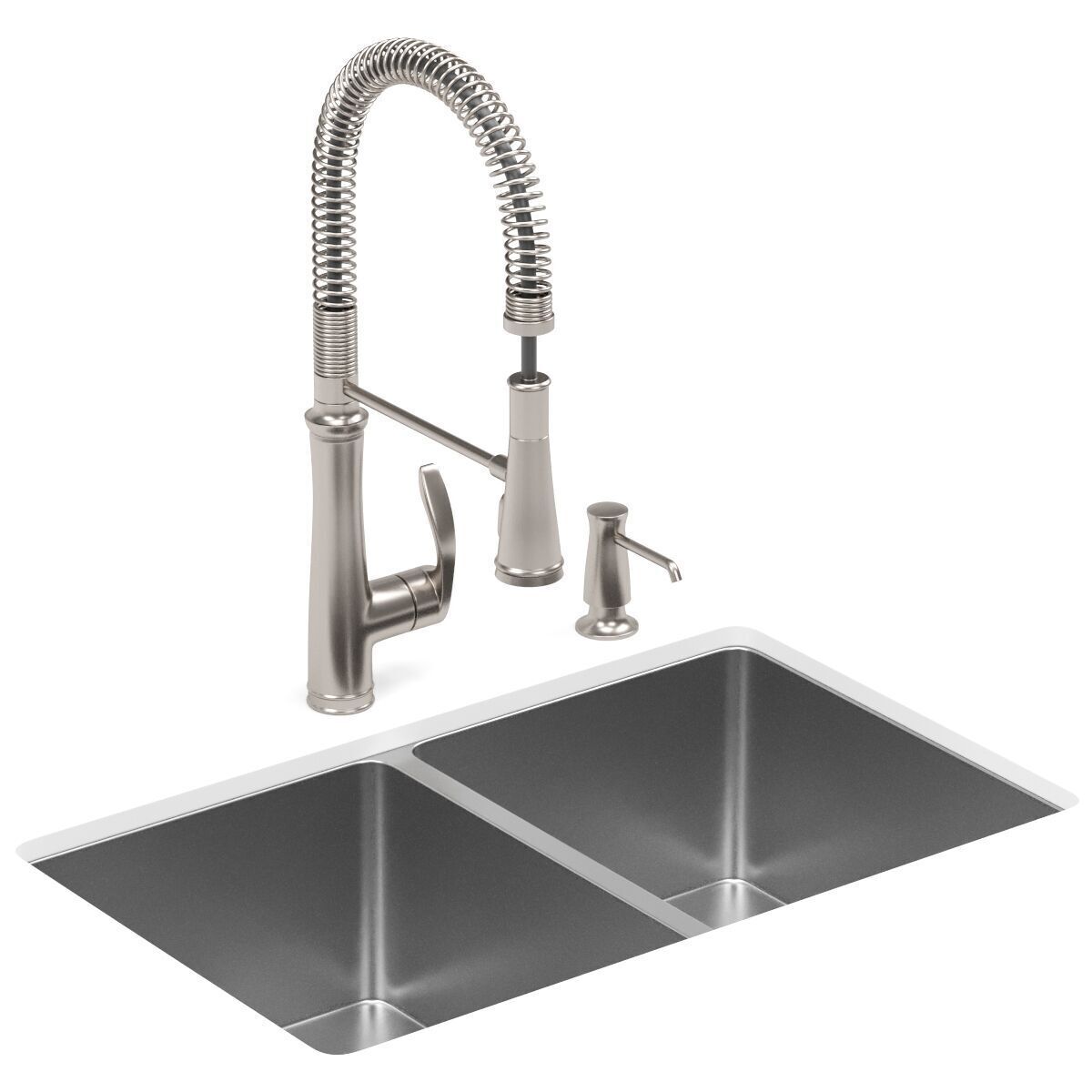 RUVATI kitchen sink Free 3D model_1