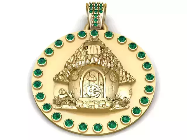 JUICYGRAPE  pendant 3d printable model