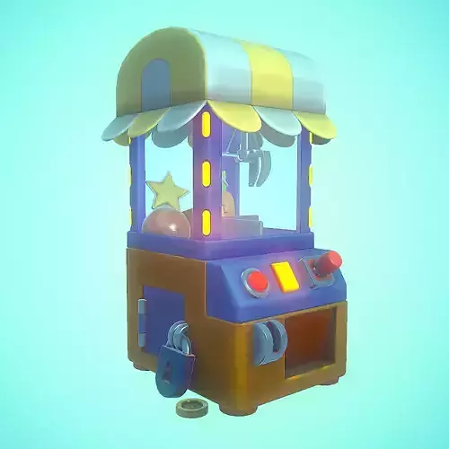 Claw Machine - stylized