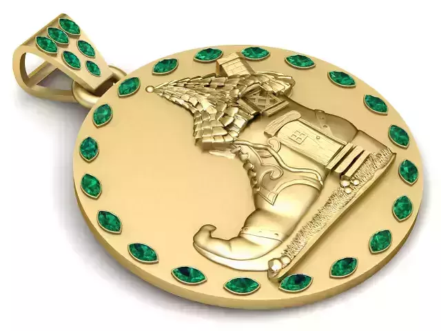 Boot Charms  pendant 3d printable model