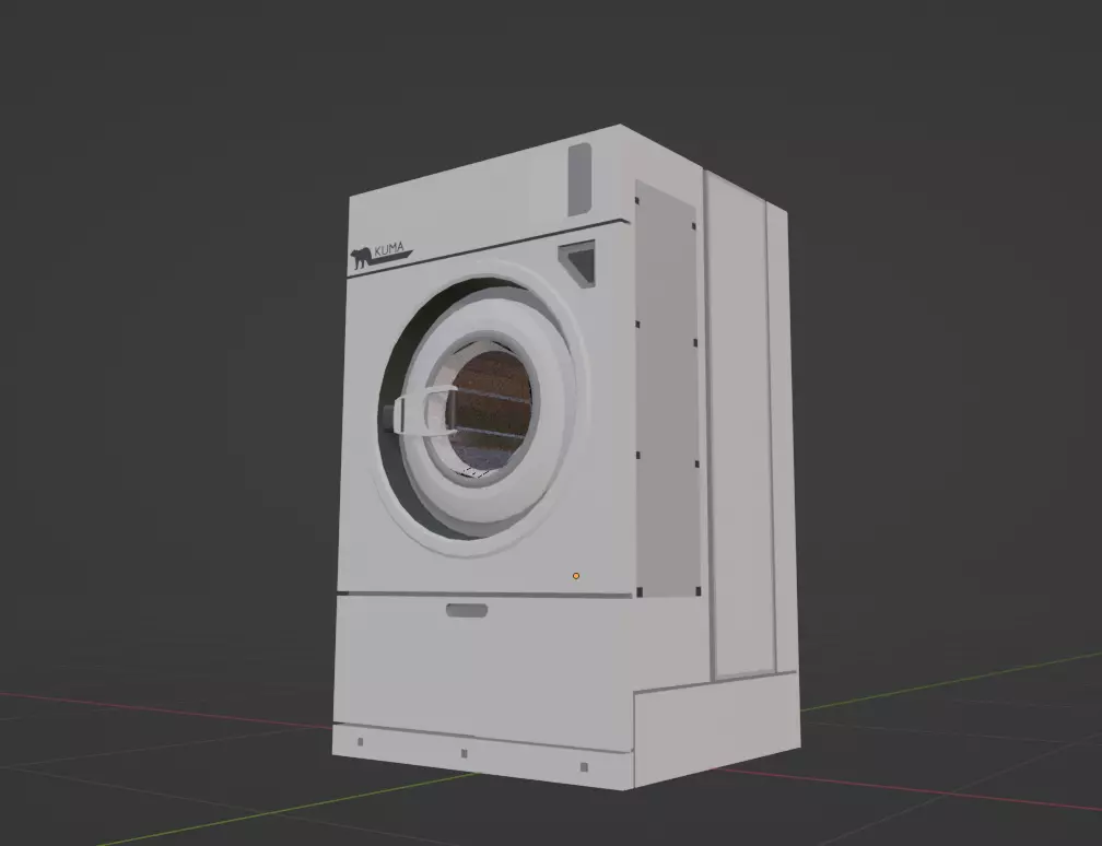 washing machine Free 3D model