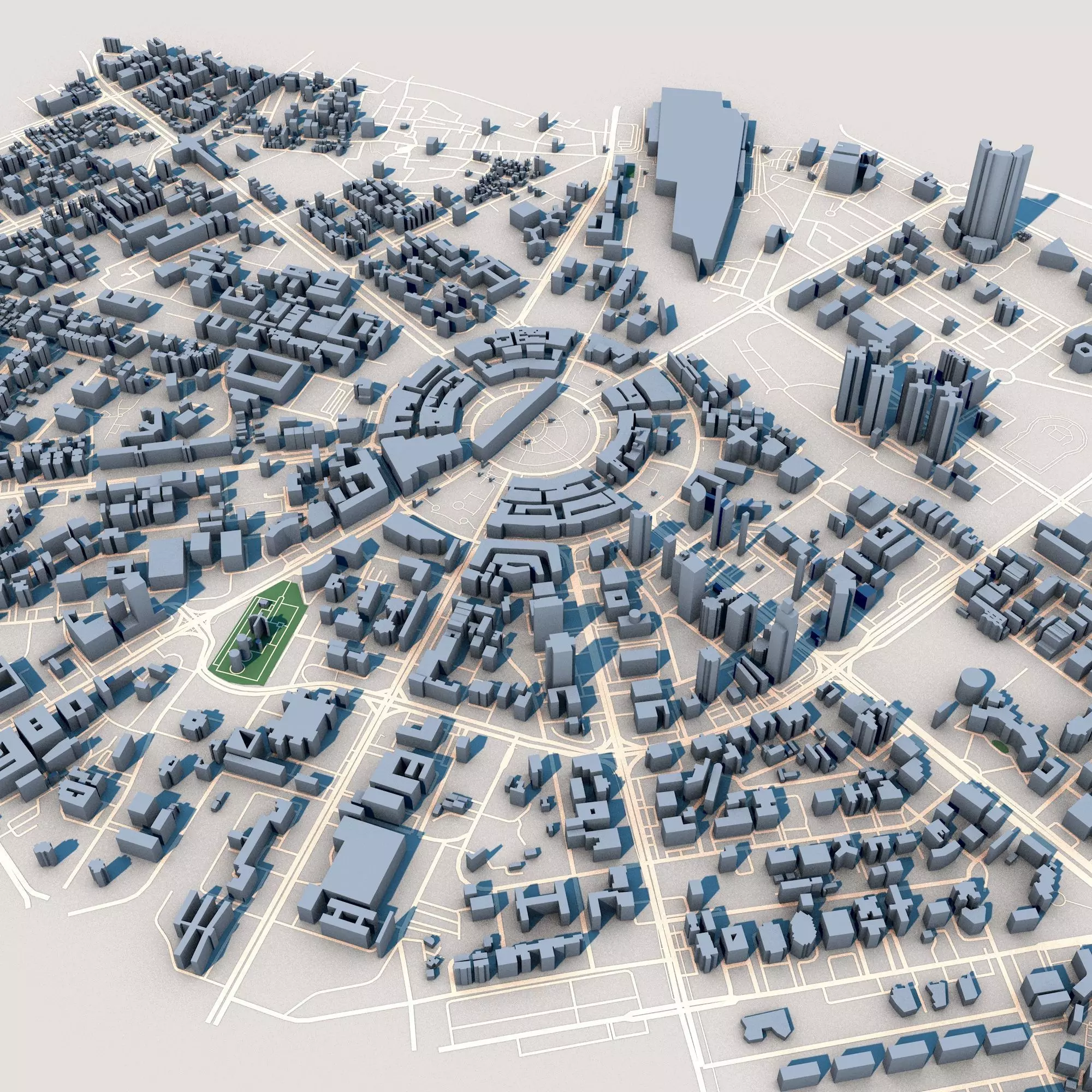 Sao Paulo Brazil 3D model_0