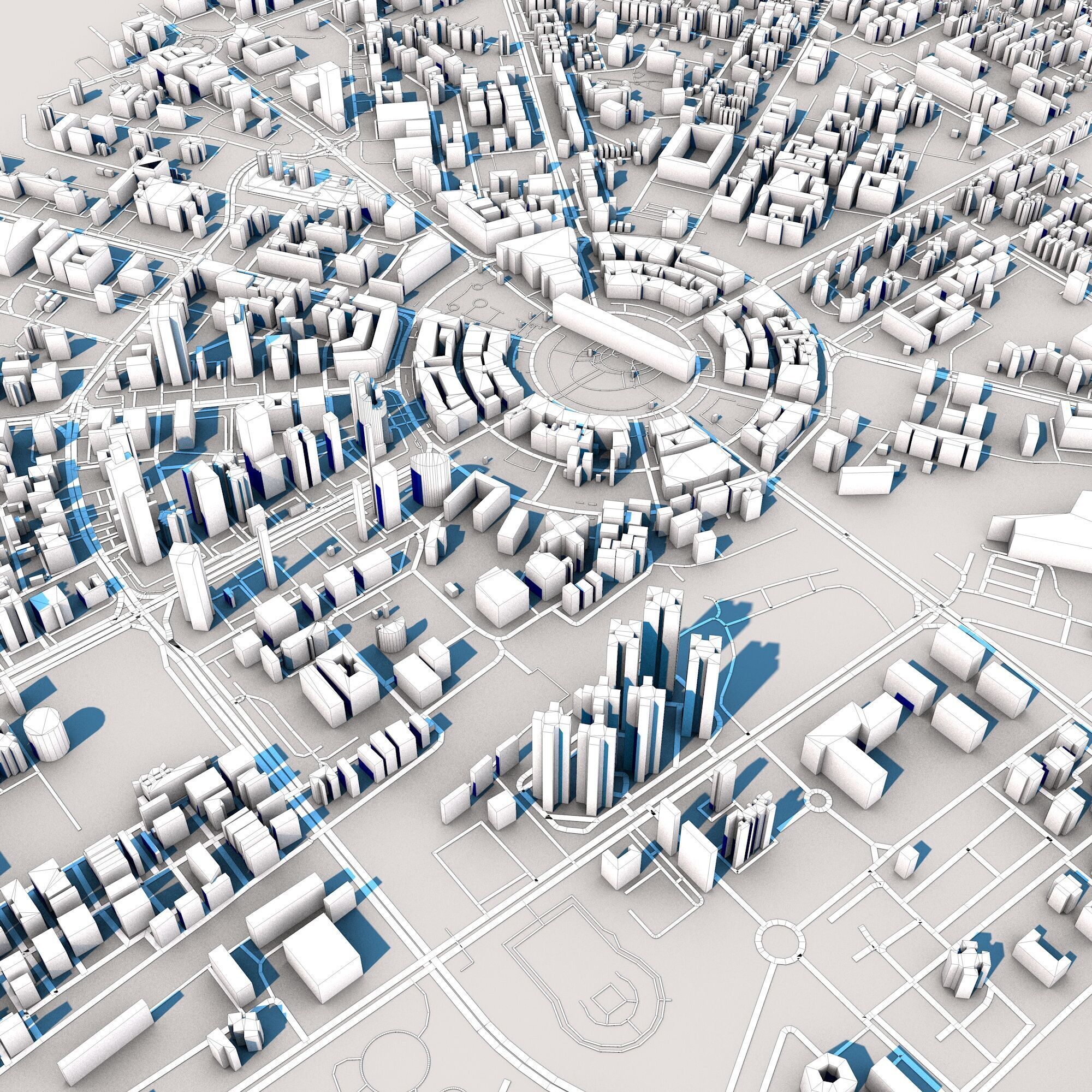 Sao Paulo Brazil 3D model_9