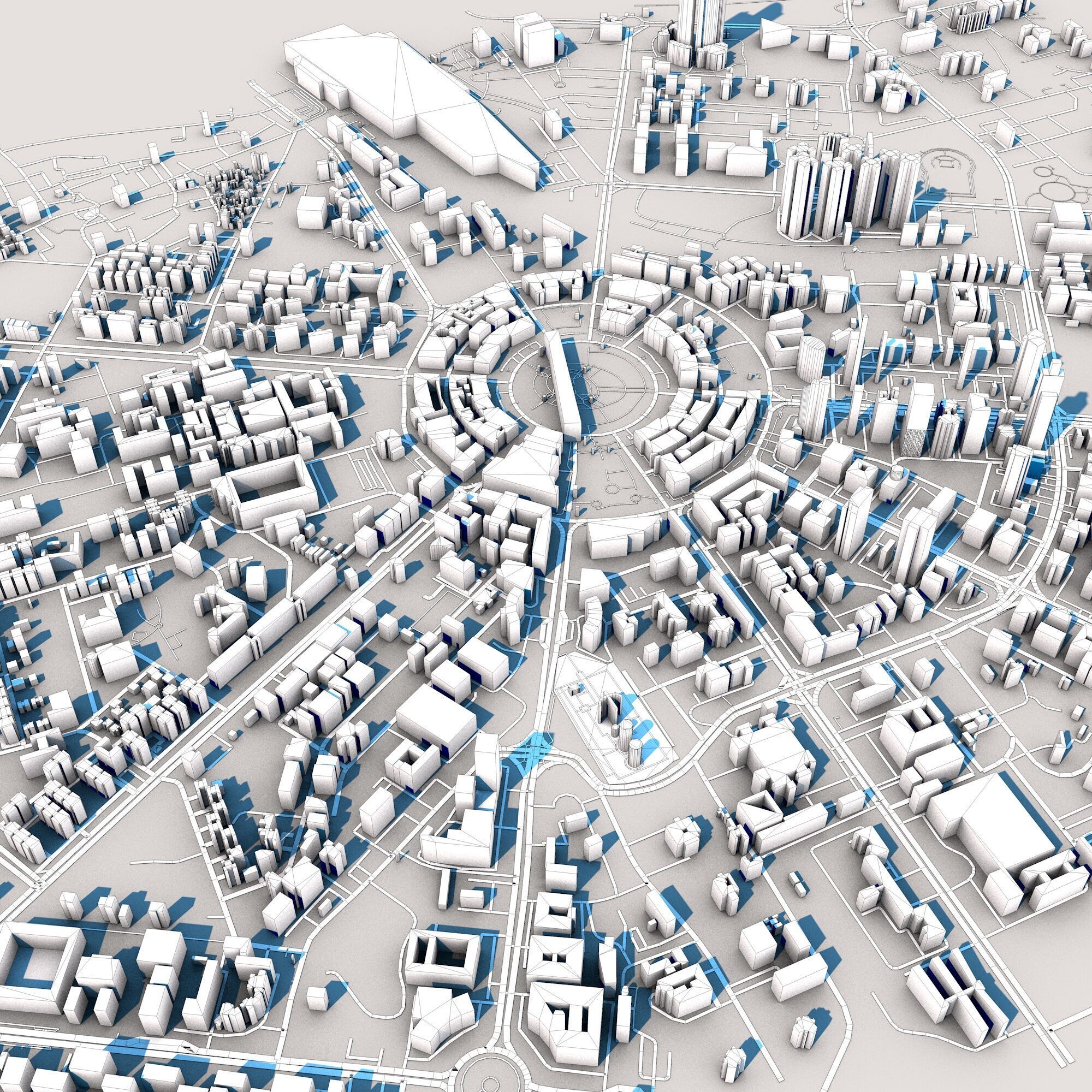 Sao Paulo Brazil 3D model_8