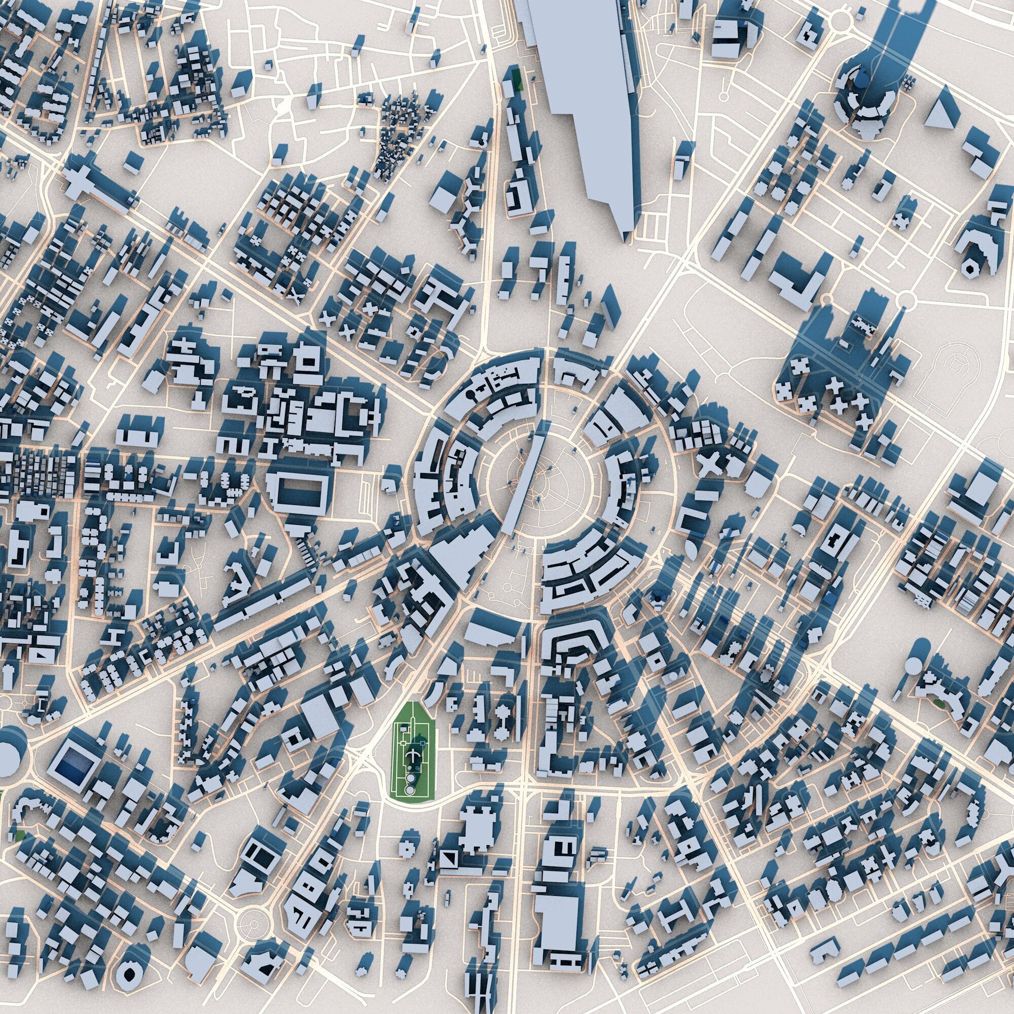 Sao Paulo Brazil 3D model_2