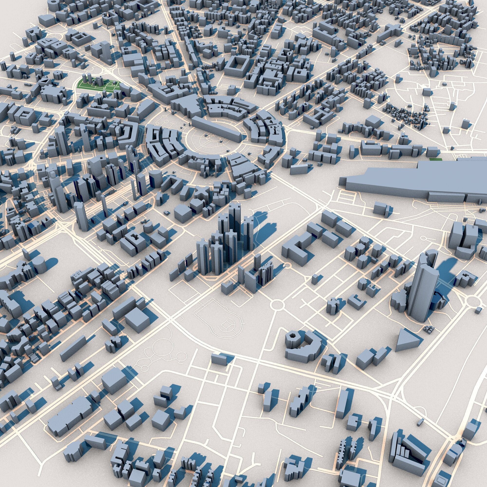 Sao Paulo Brazil 3D model_4