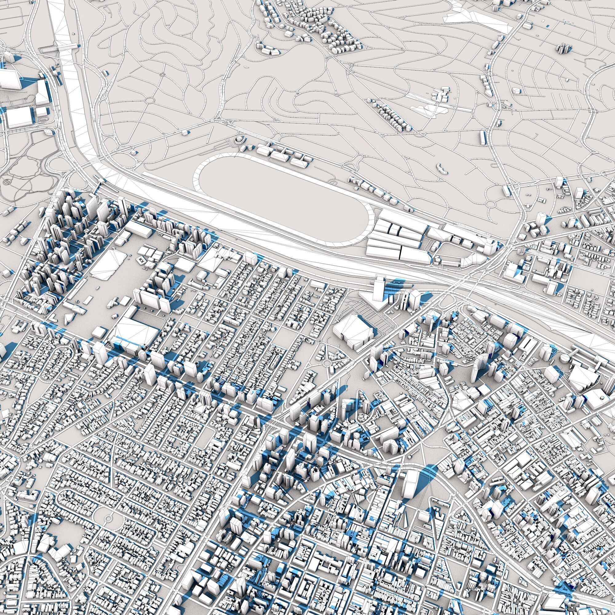 Sao Paulo Brazil 3D model_10