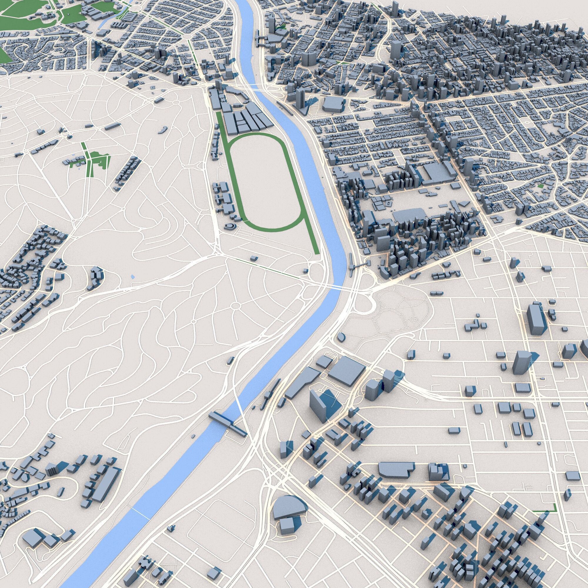 Sao Paulo Brazil 3D model_3