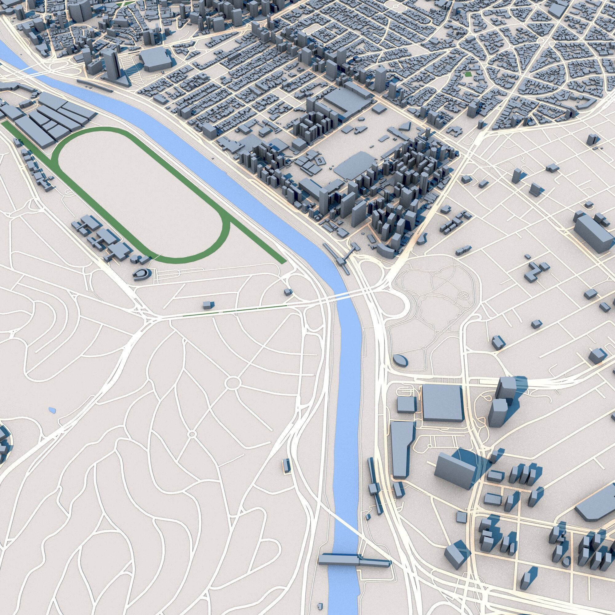 Sao Paulo Brazil 3D model_8