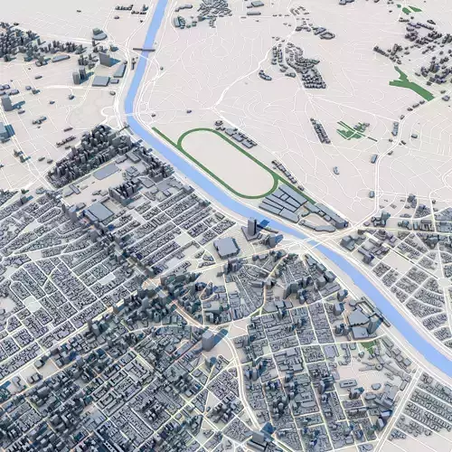 Sao Paulo Brazil 3D model