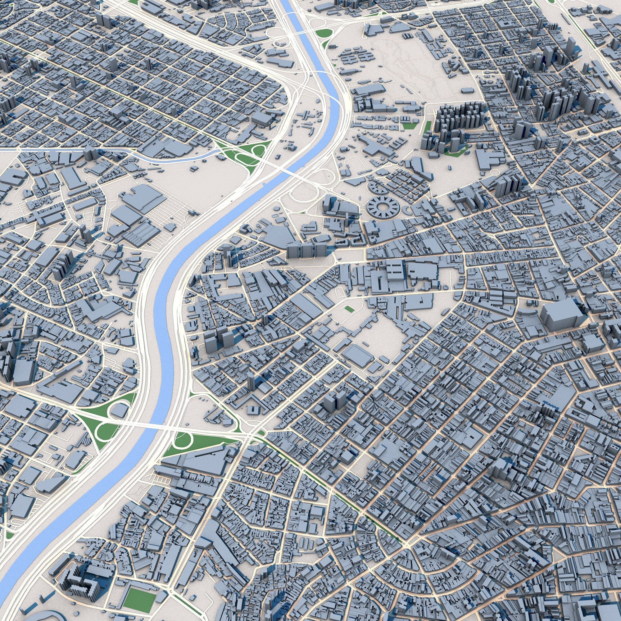 Sao Paulo Brazil 3D model_8