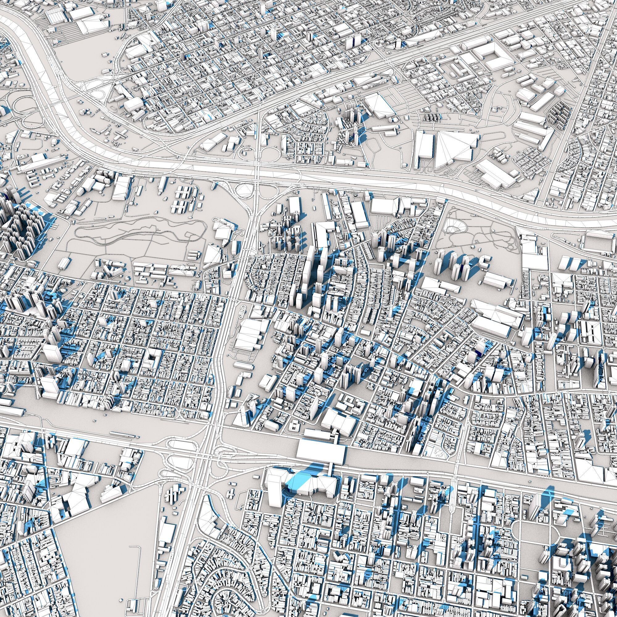 Sao Paulo Brazil 3D model_9