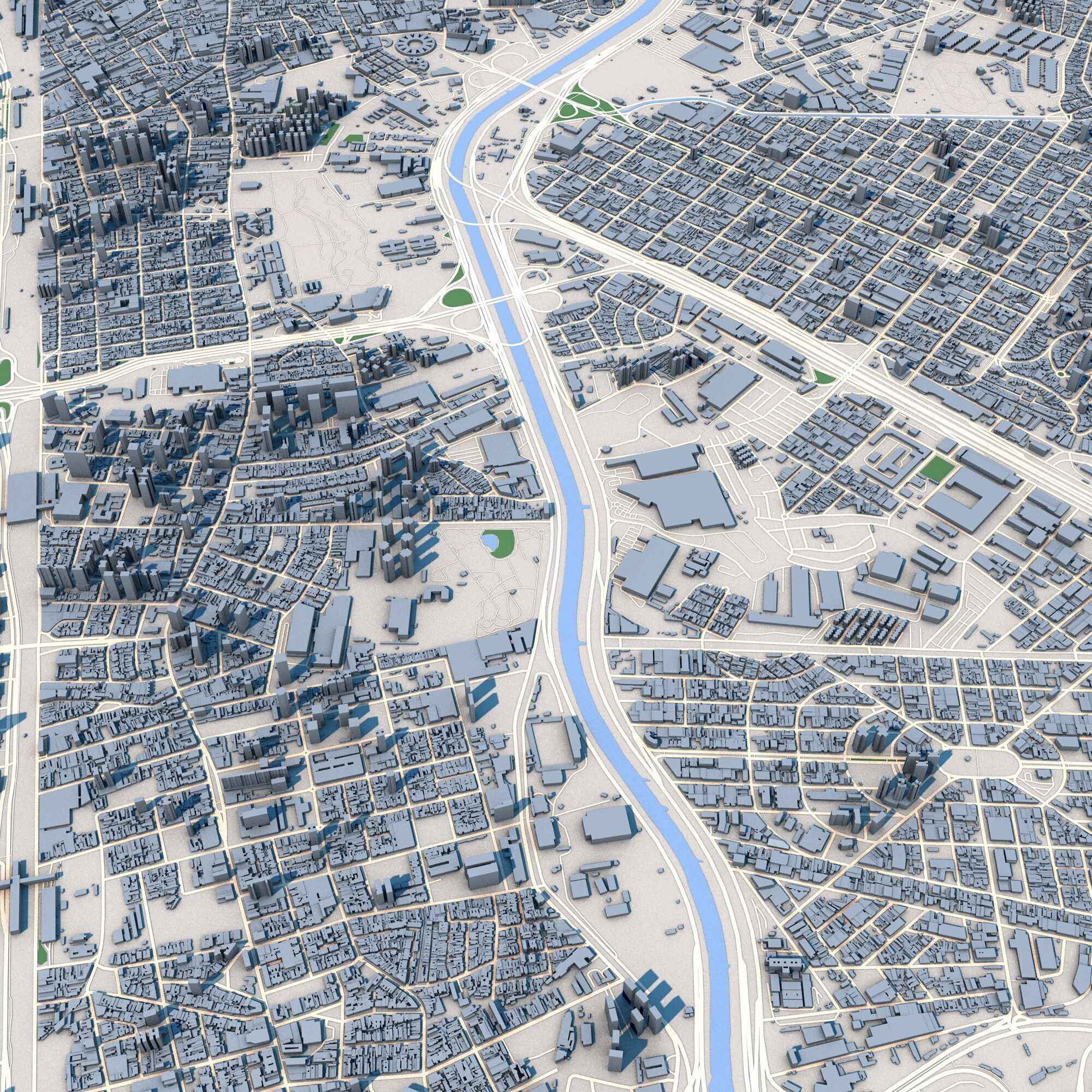 Sao Paulo Brazil 3D model_5