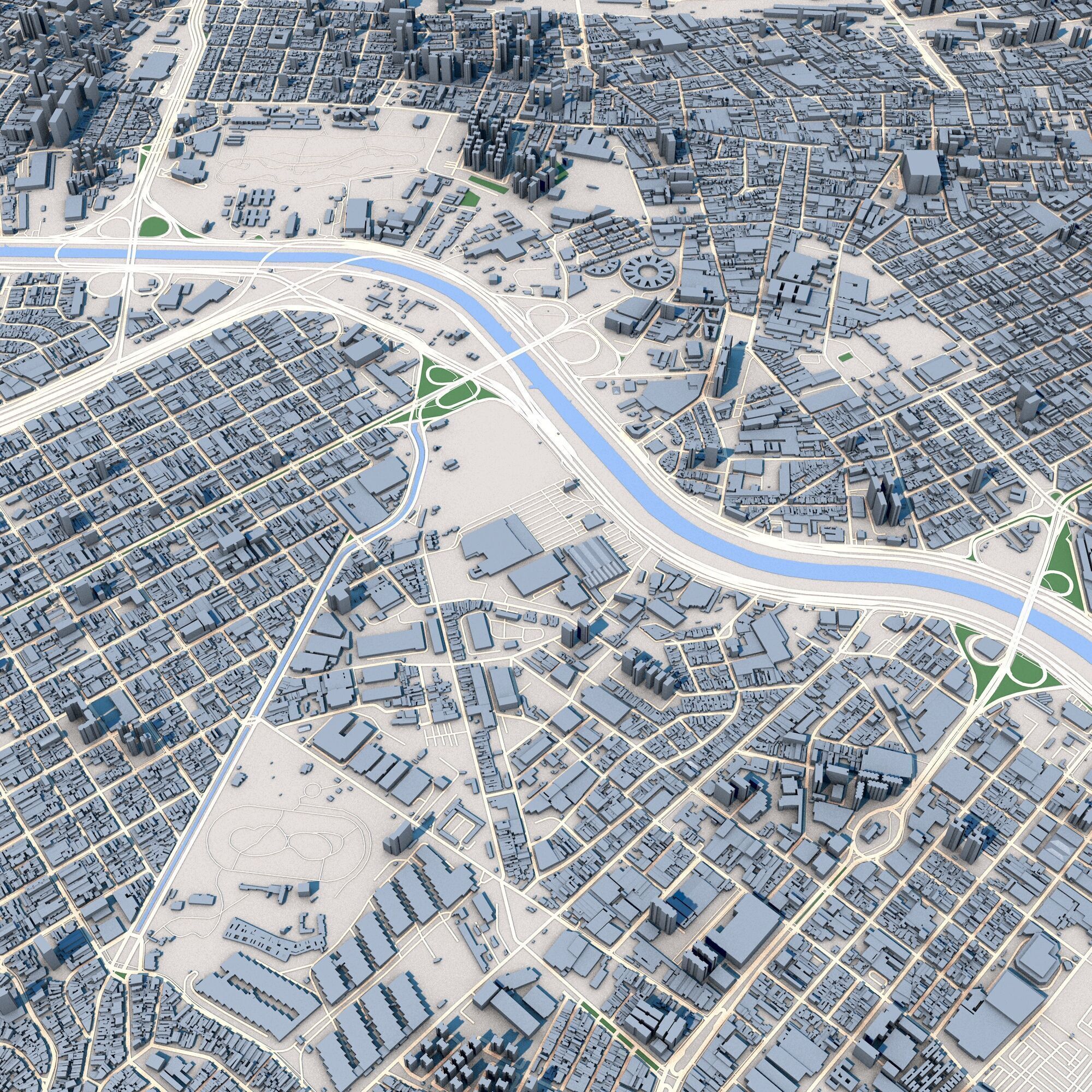 Sao Paulo Brazil 3D model_7