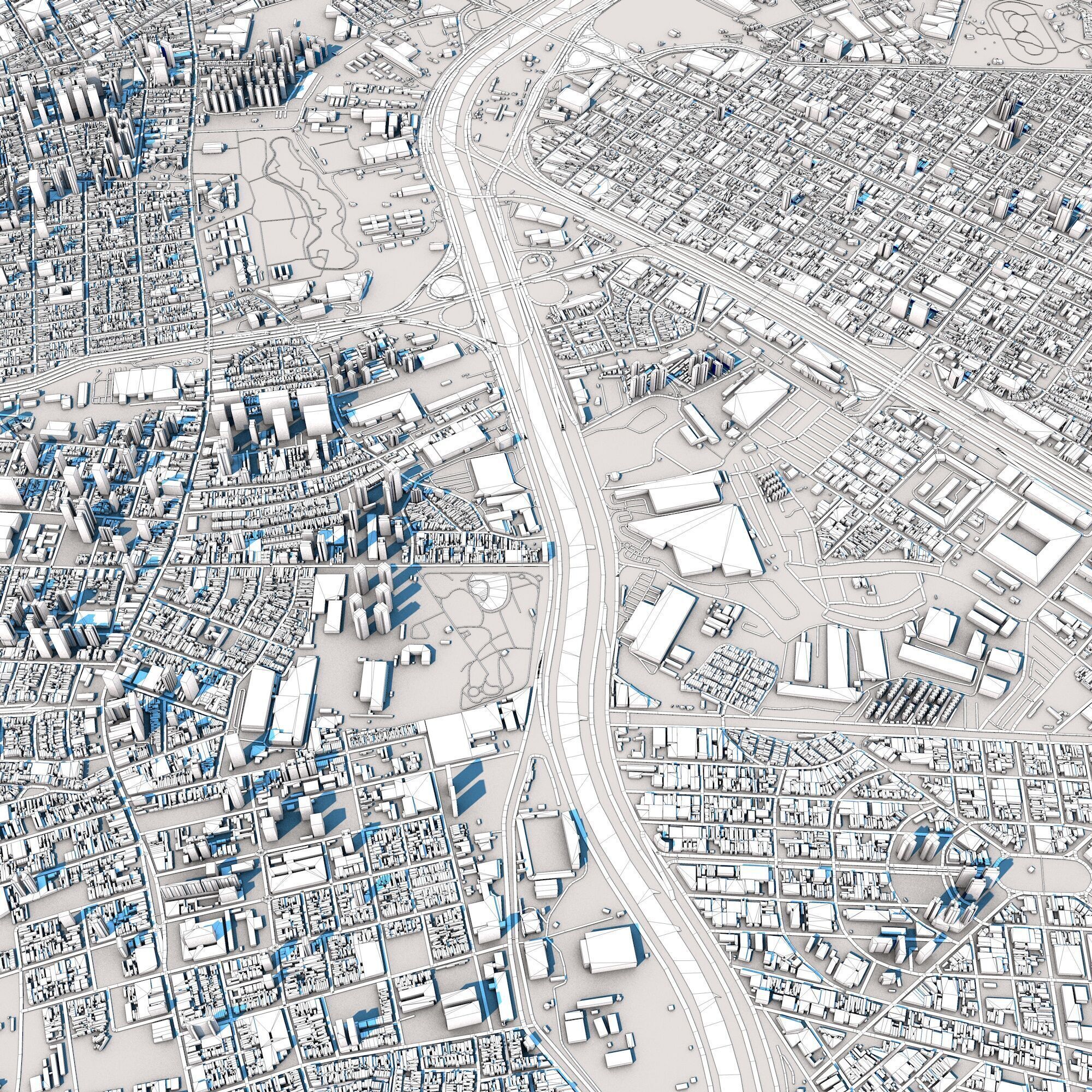 Sao Paulo Brazil 3D model_10