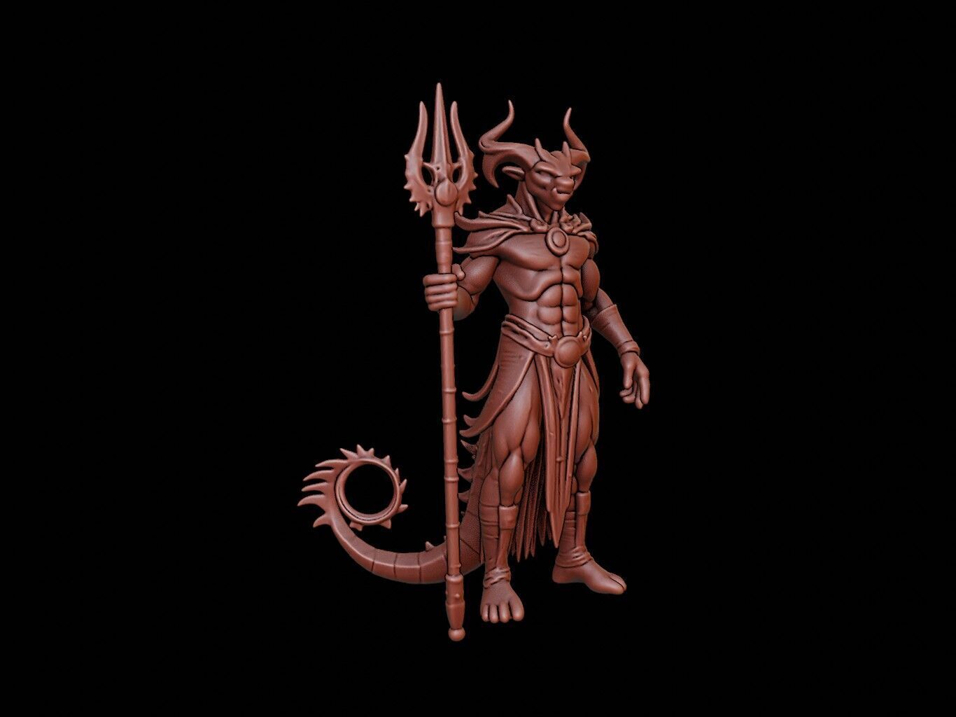 Hydra Figure 3D print model_1