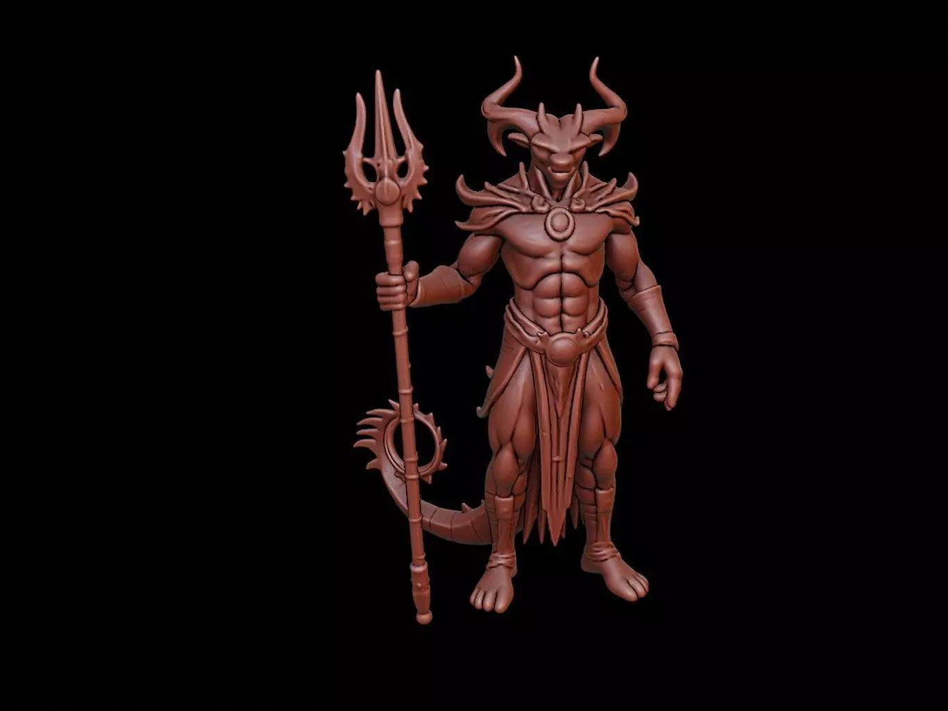 Hydra Figure 3D print model_0
