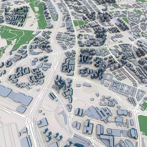 Singapore 3D model