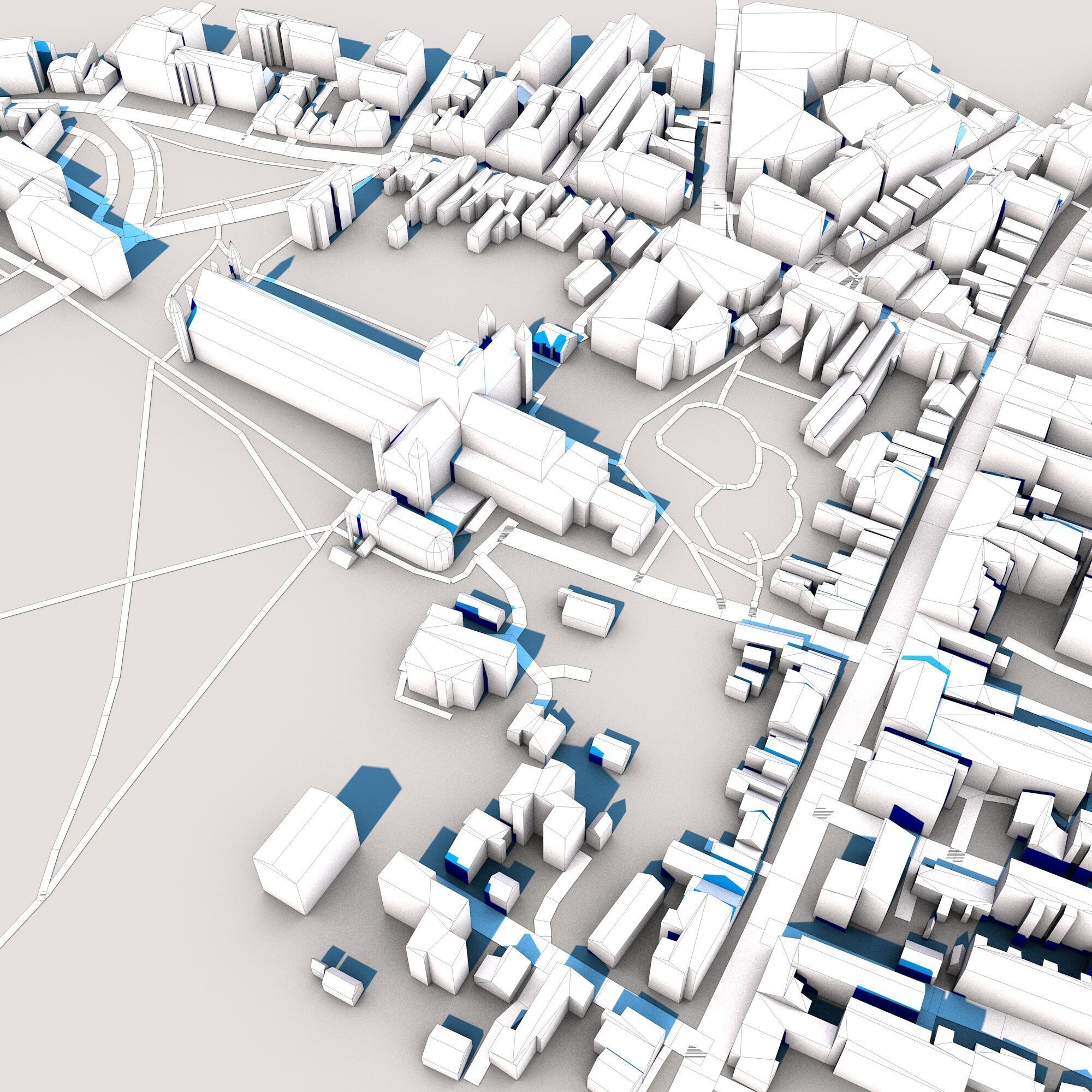 St Albans Cathedral England 3D model_7