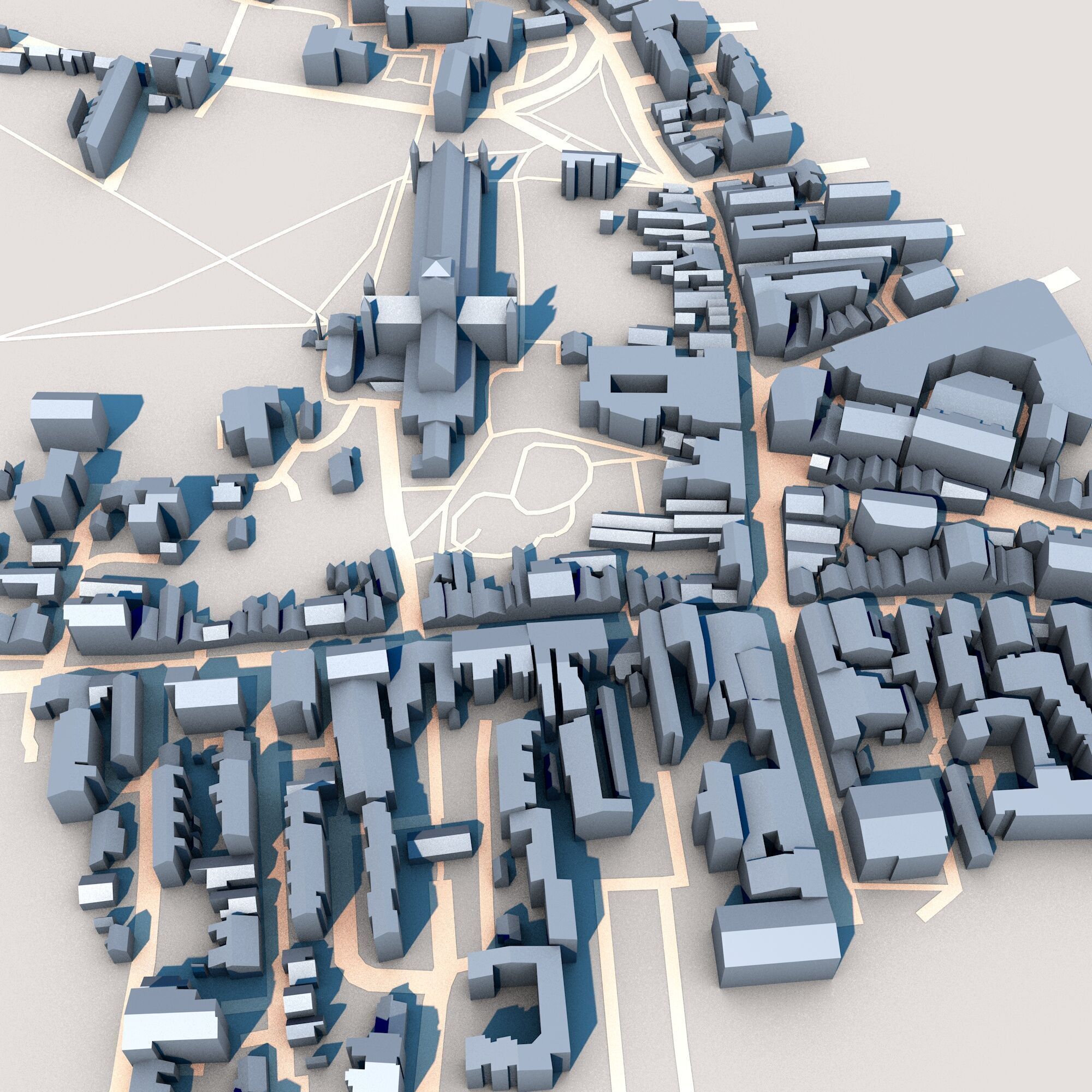 St Albans Cathedral England 3D model_5
