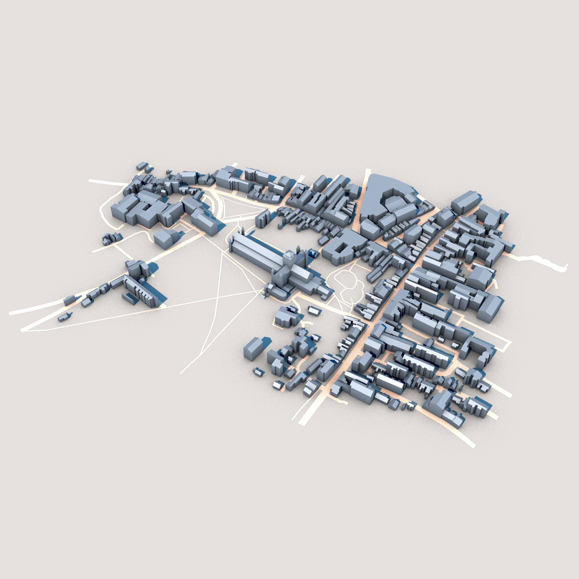 St Albans Cathedral England 3D model_3