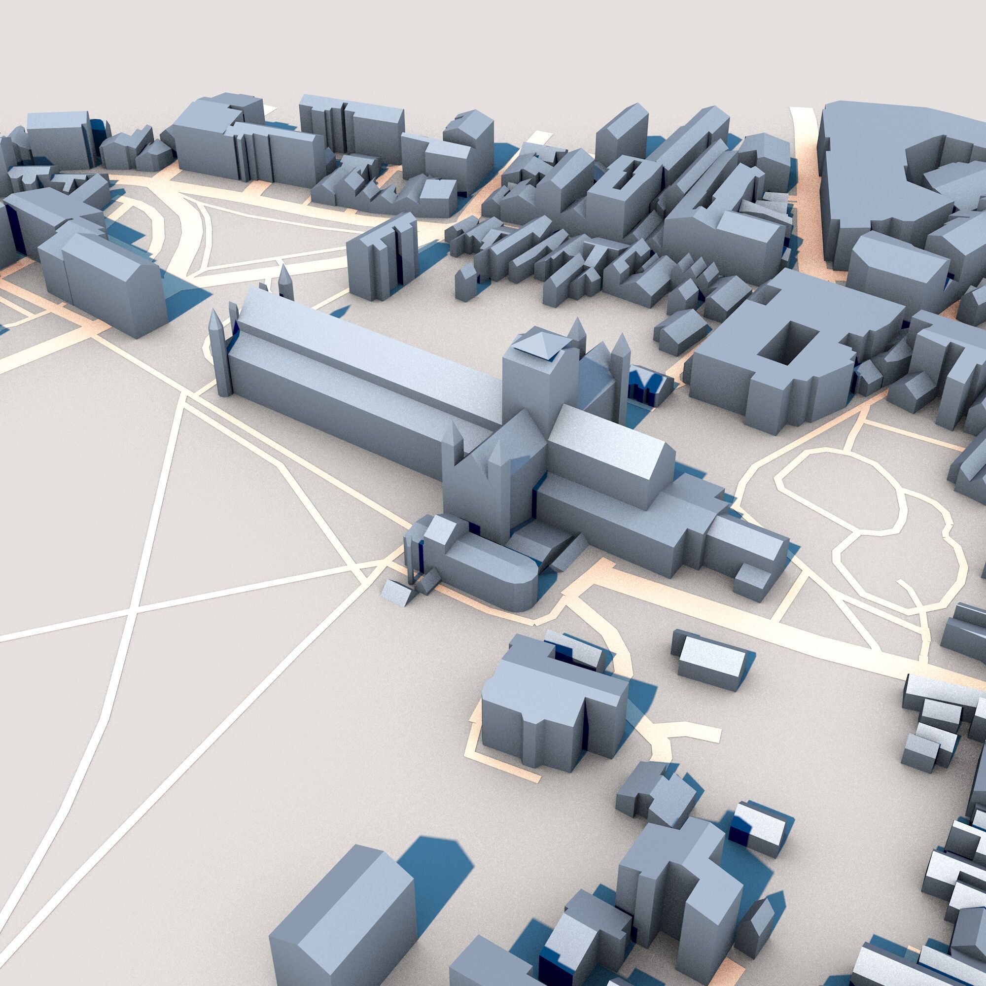 St Albans Cathedral England 3D model_4