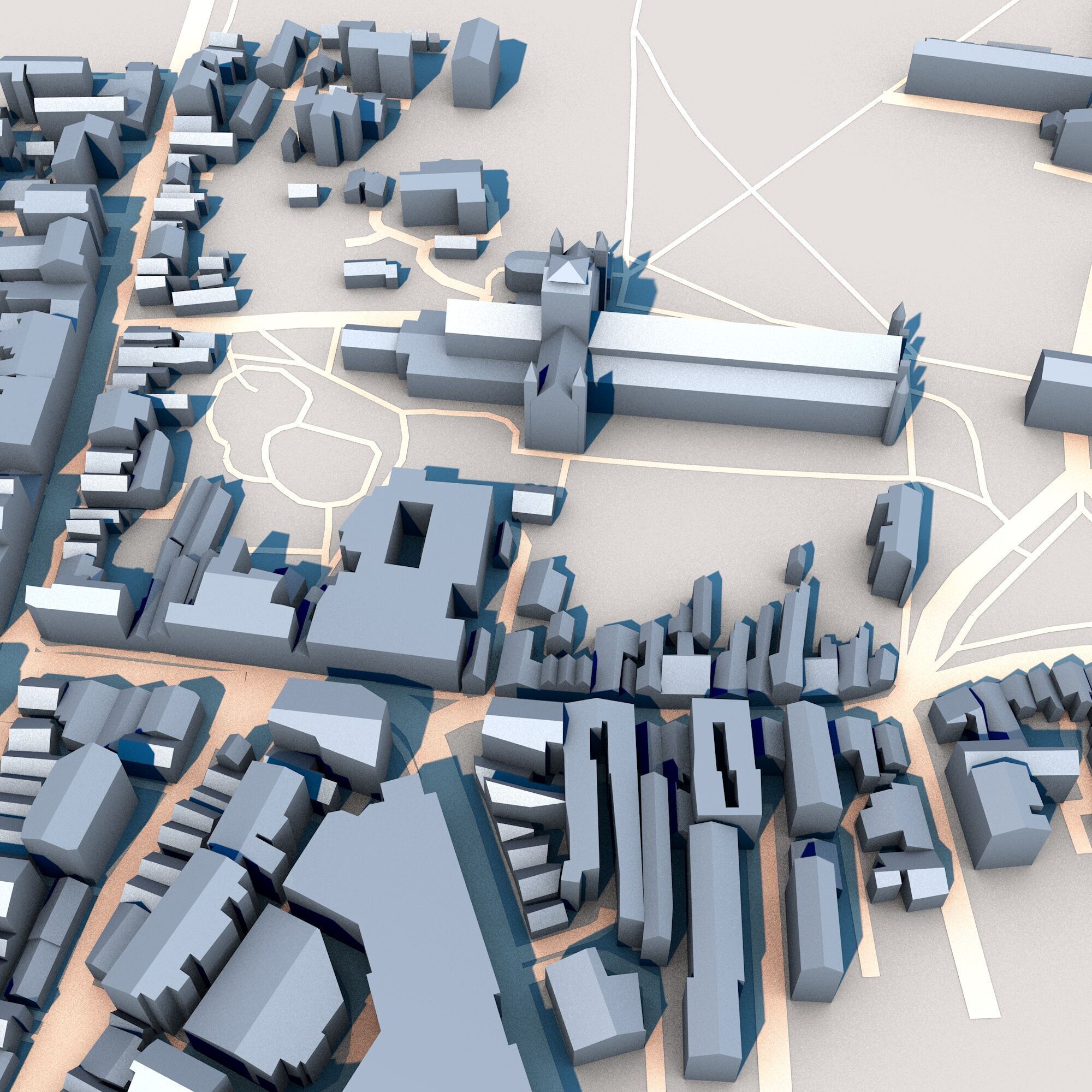 St Albans Cathedral England 3D model_6