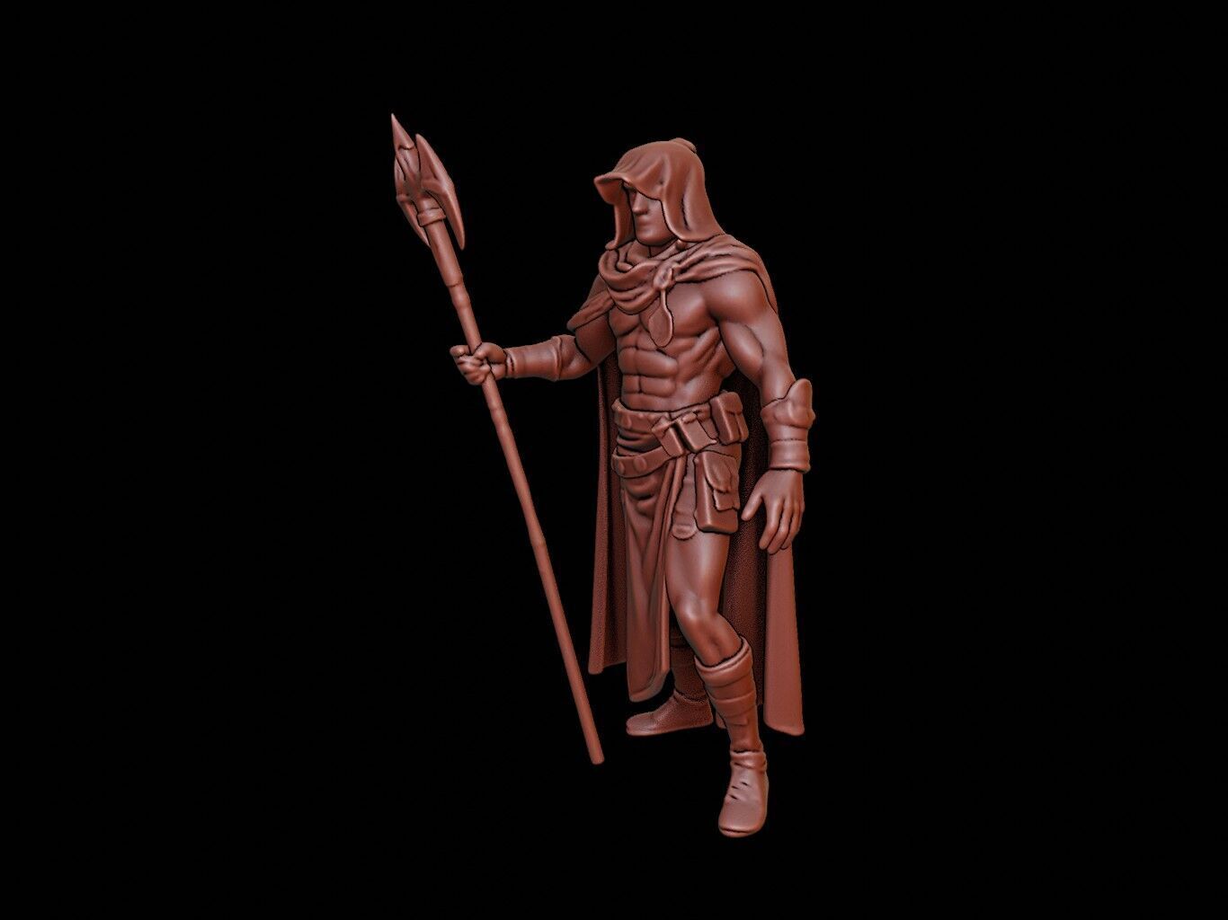 Lich Figure 3D print model_2