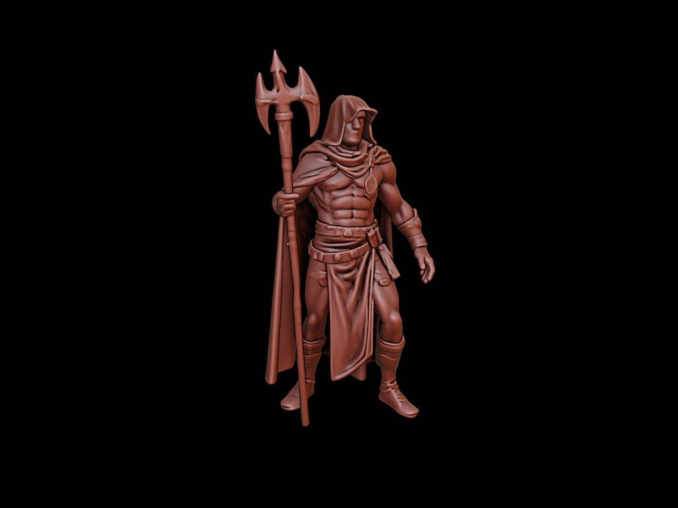 Lich Figure 3D print model_1