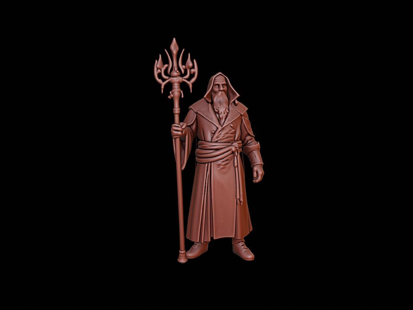 Lich Figure 3D print model_1