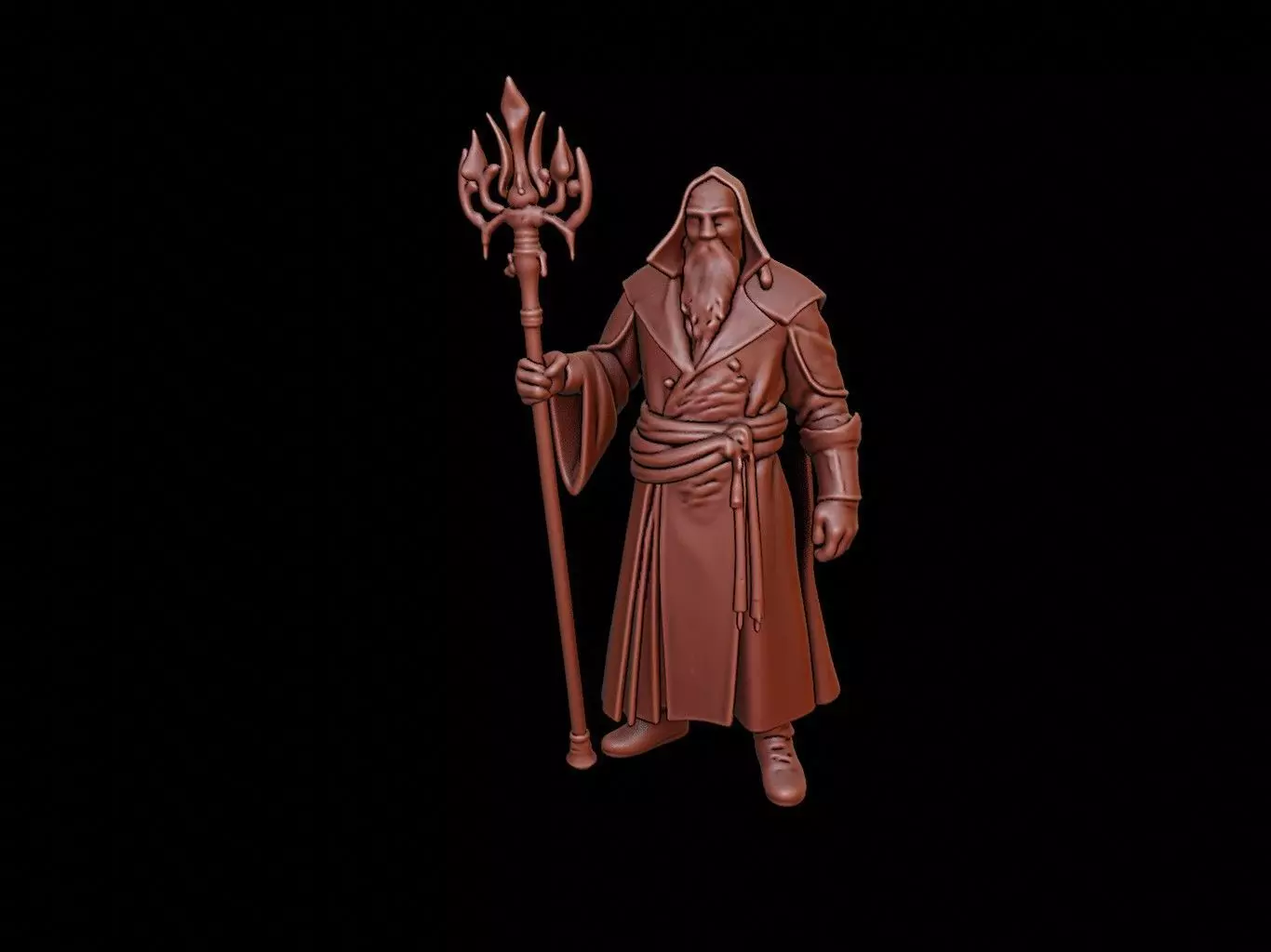 Lich Figure 3D print model_0