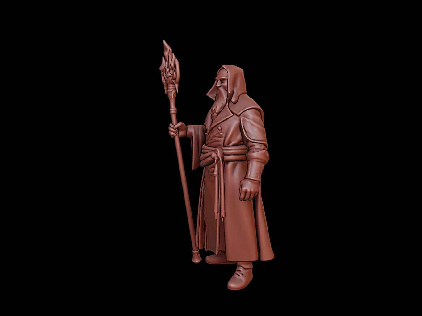 Lich Figure 3D print model_2