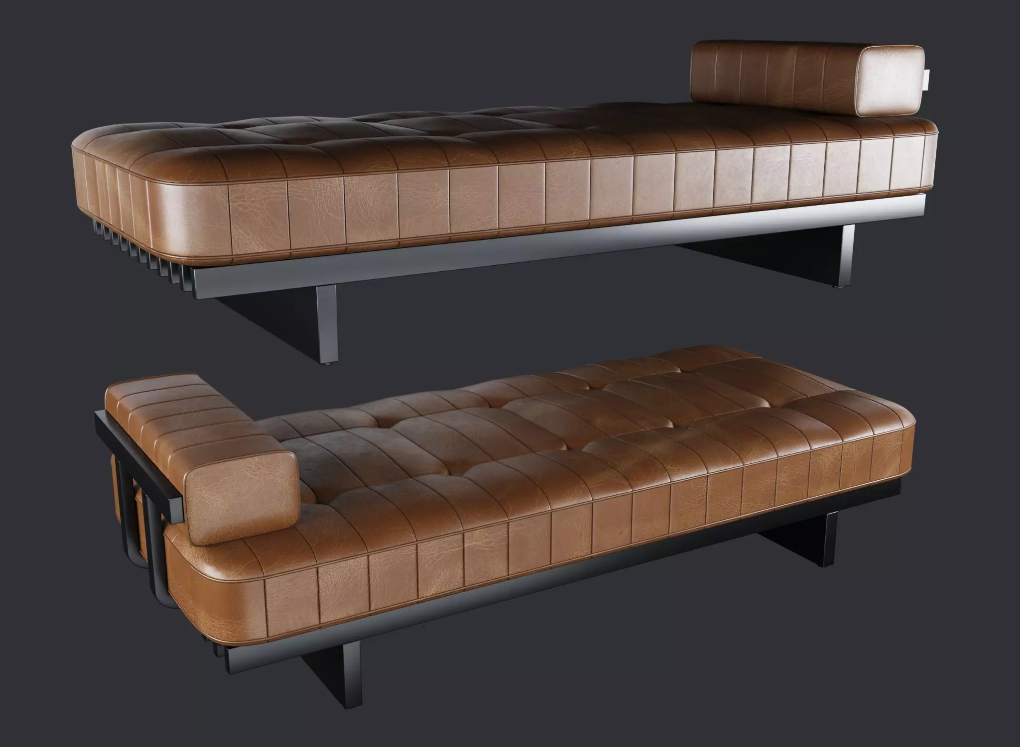 De Sede DS-80 Daybed 3D model