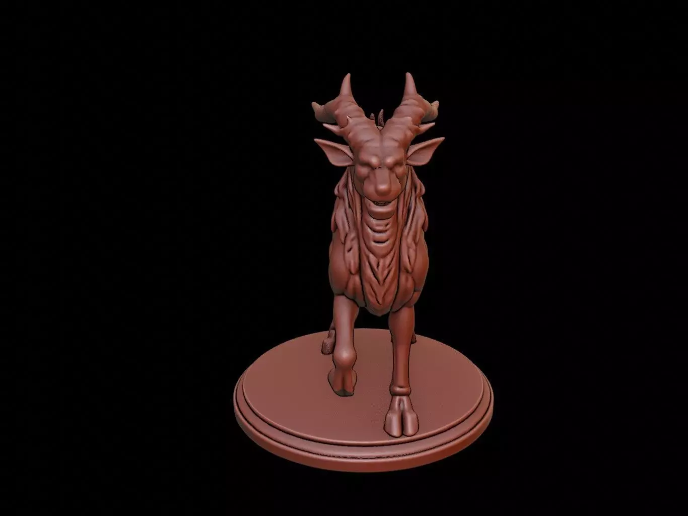 Manticore Figure 3D print model