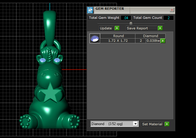 PANDORA PENDNANT 3D PRINTABLE MODEL  3D print model_6