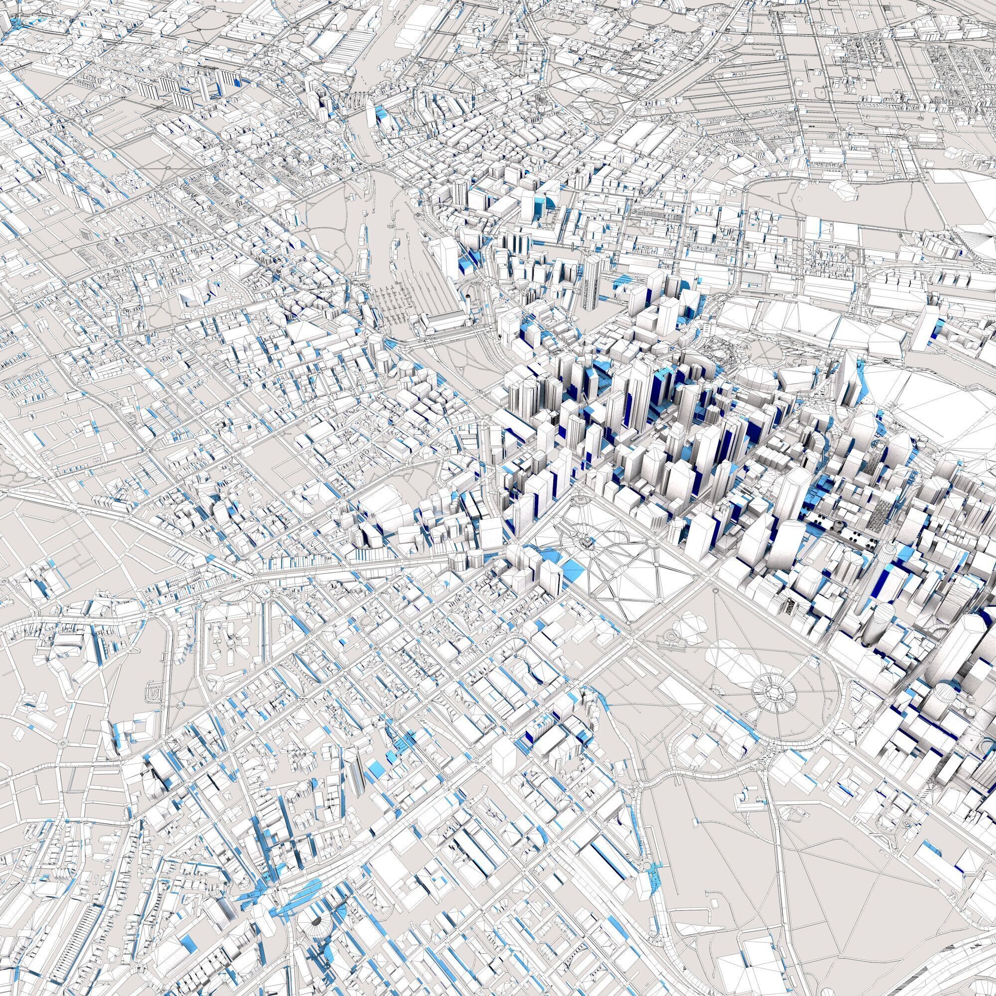 Sydney City Australia 3D model_15