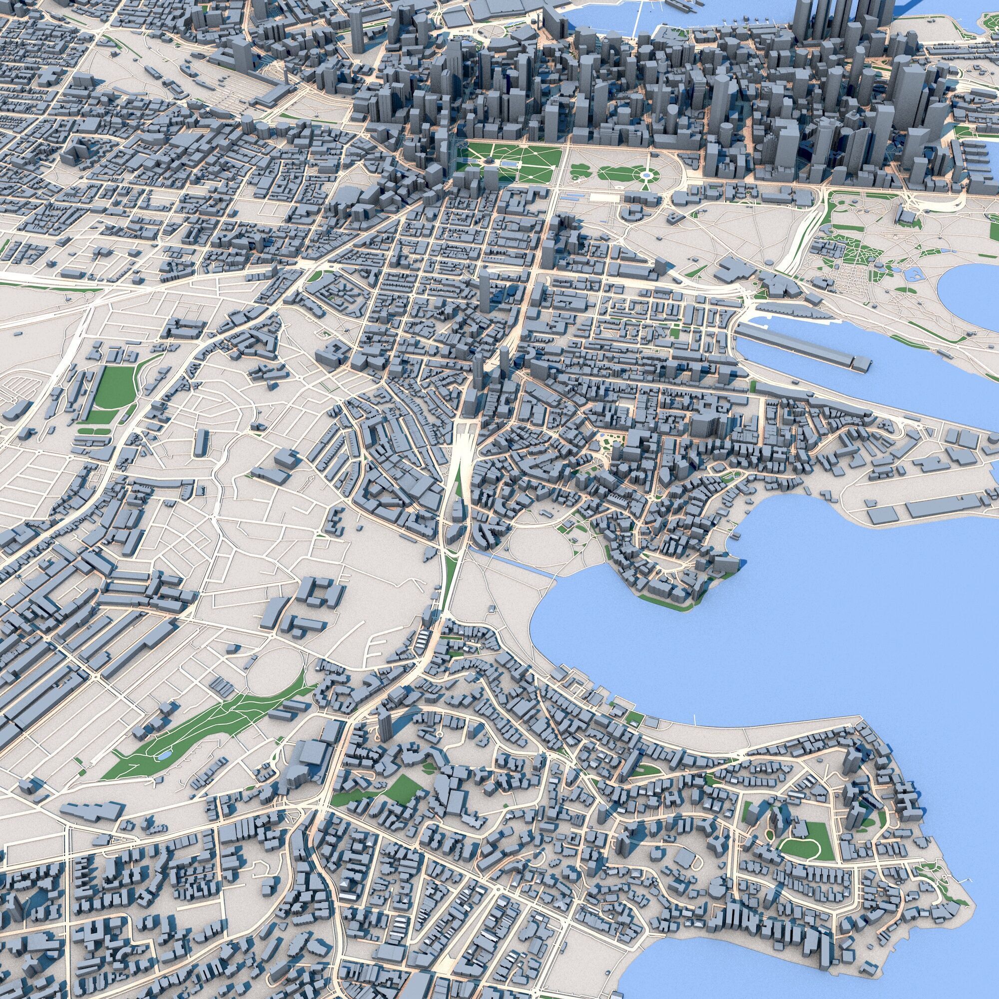 Sydney City Australia 3D model_13