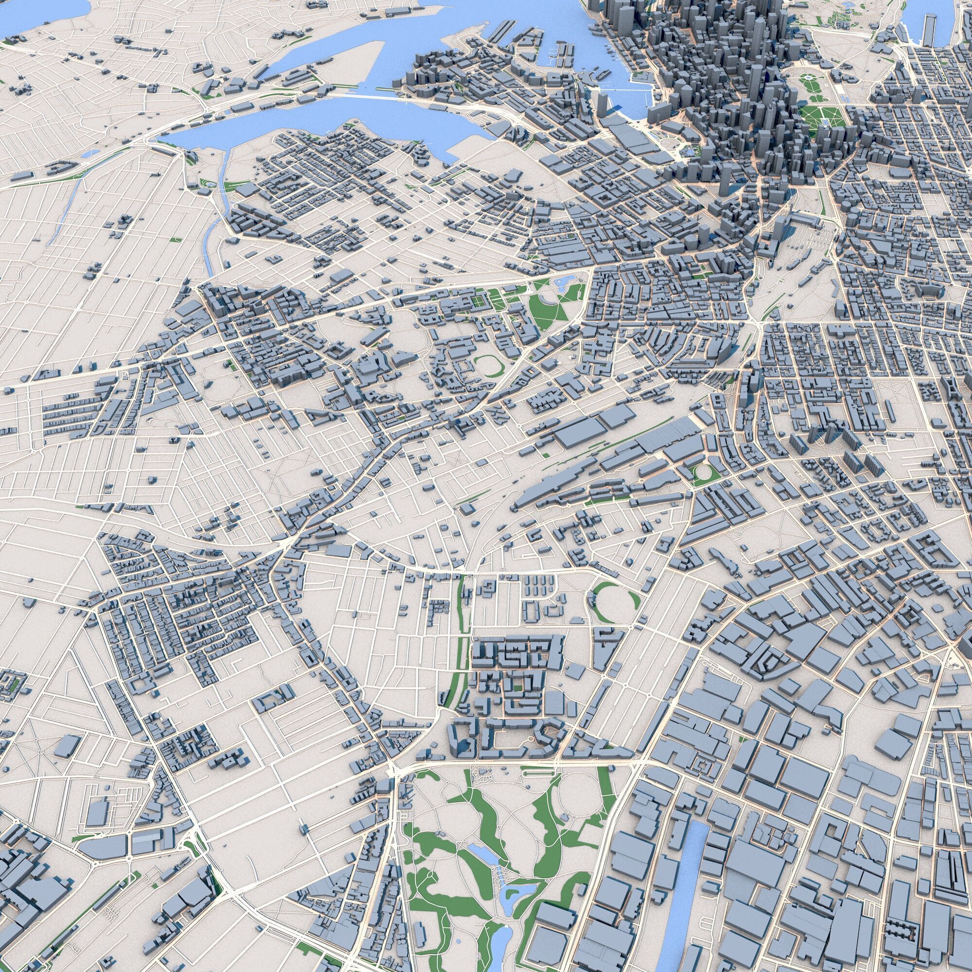 Sydney City Australia 3D model_7