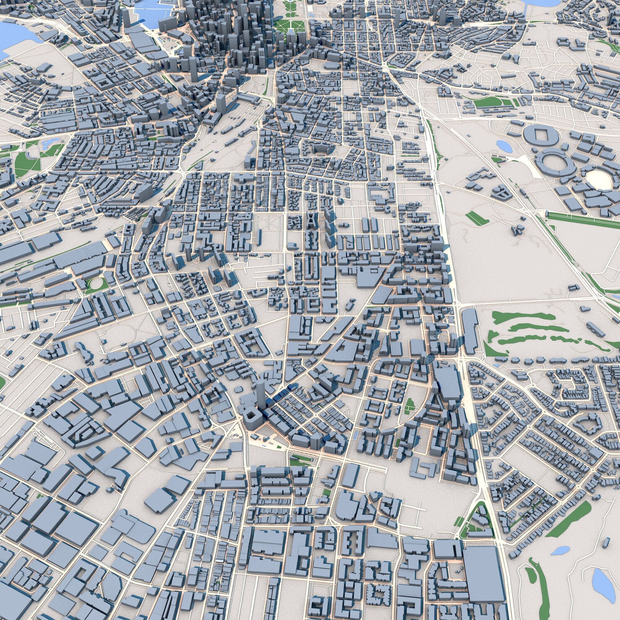 Sydney City Australia 3D model_6