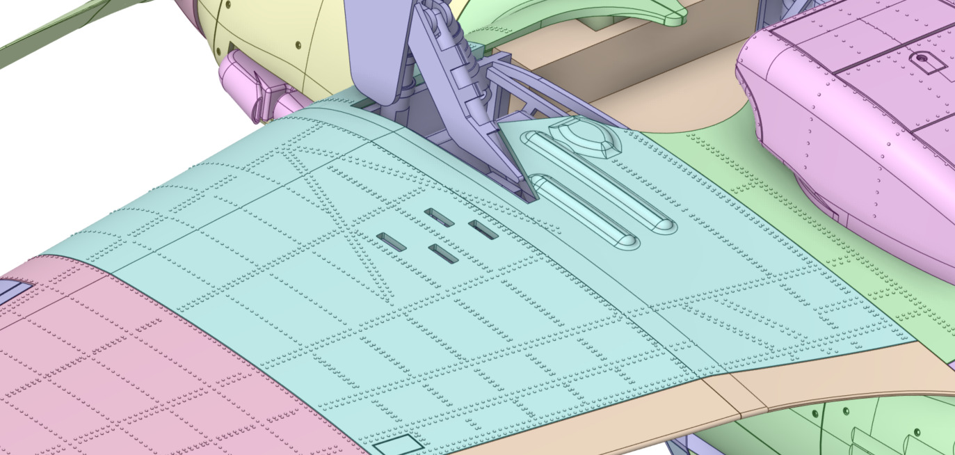 Hawker Hurricane MK-I  3D print model_13