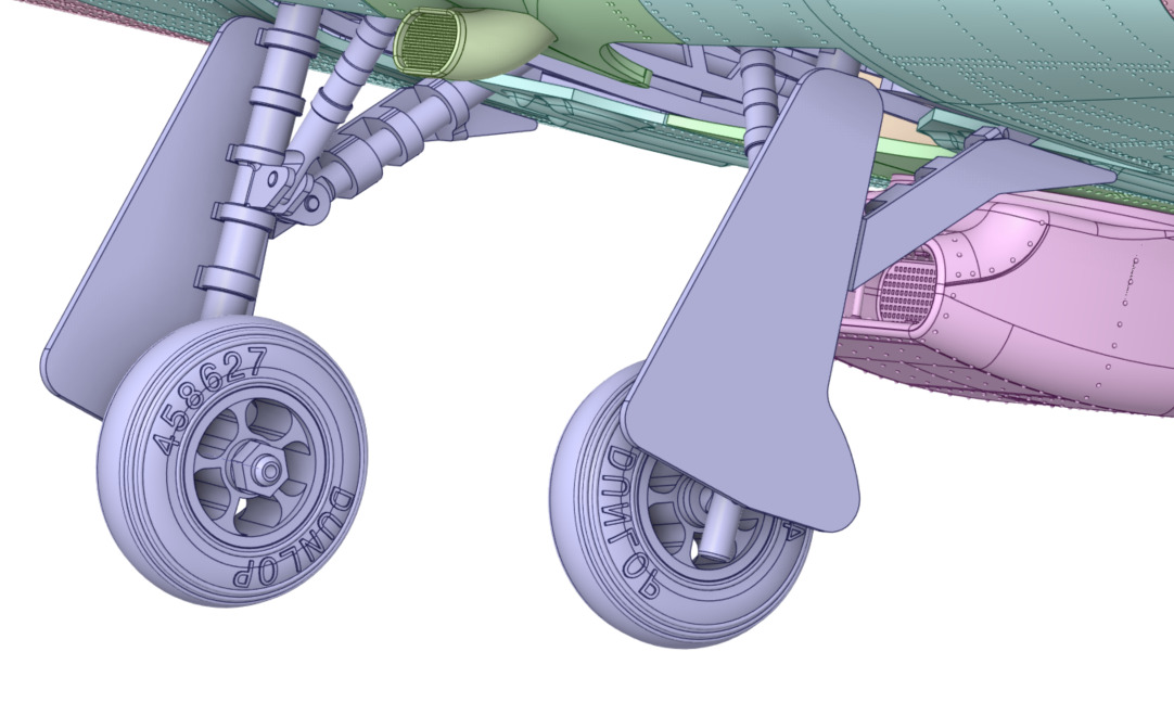 Hawker Hurricane MK-I  3D print model_12