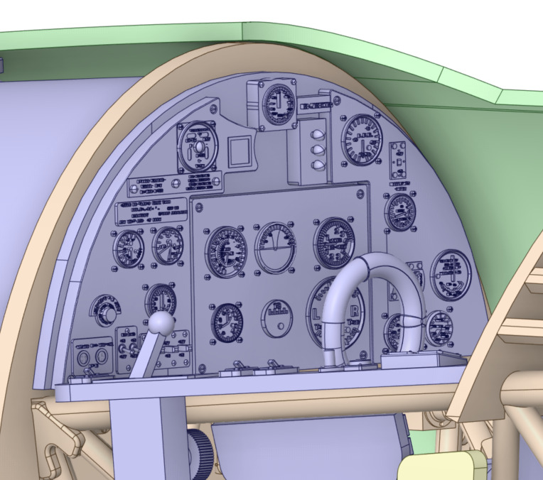 Hawker Hurricane MK-I  3D print model_6