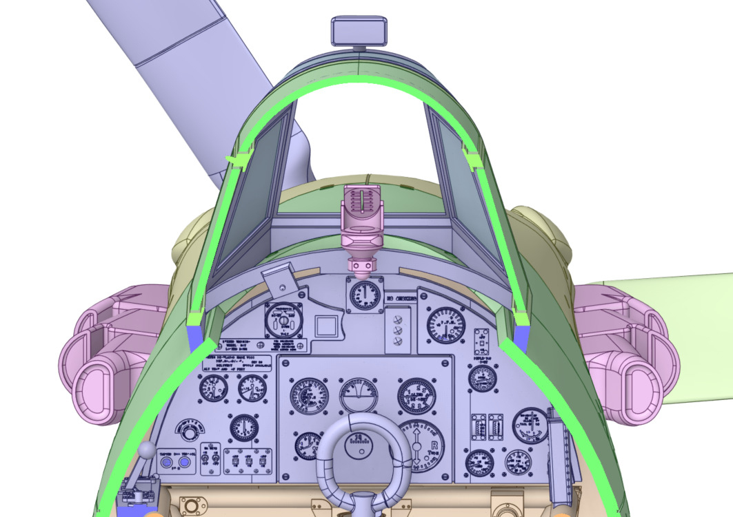Hawker Hurricane MK-I  3D print model_14