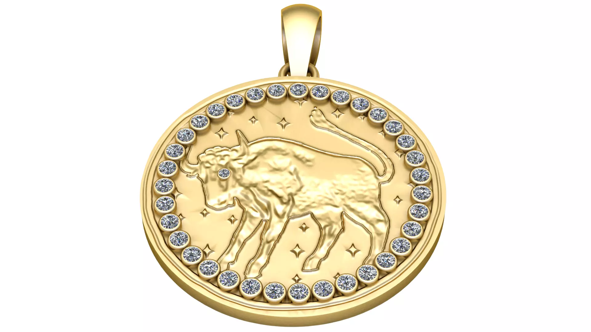 COE ANIMAL COIN PENDANT 3D PRINTABLE MODLE 3D print model