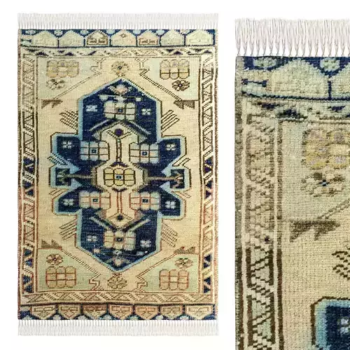 District Loom Vintage Turkish Mini Rug