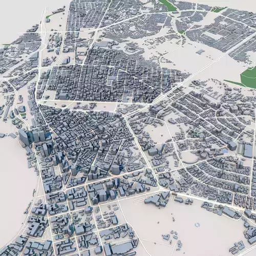 Dar es Salaam City Tanzania 3D model