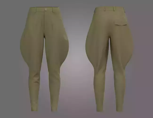 Female Breeches Pant 