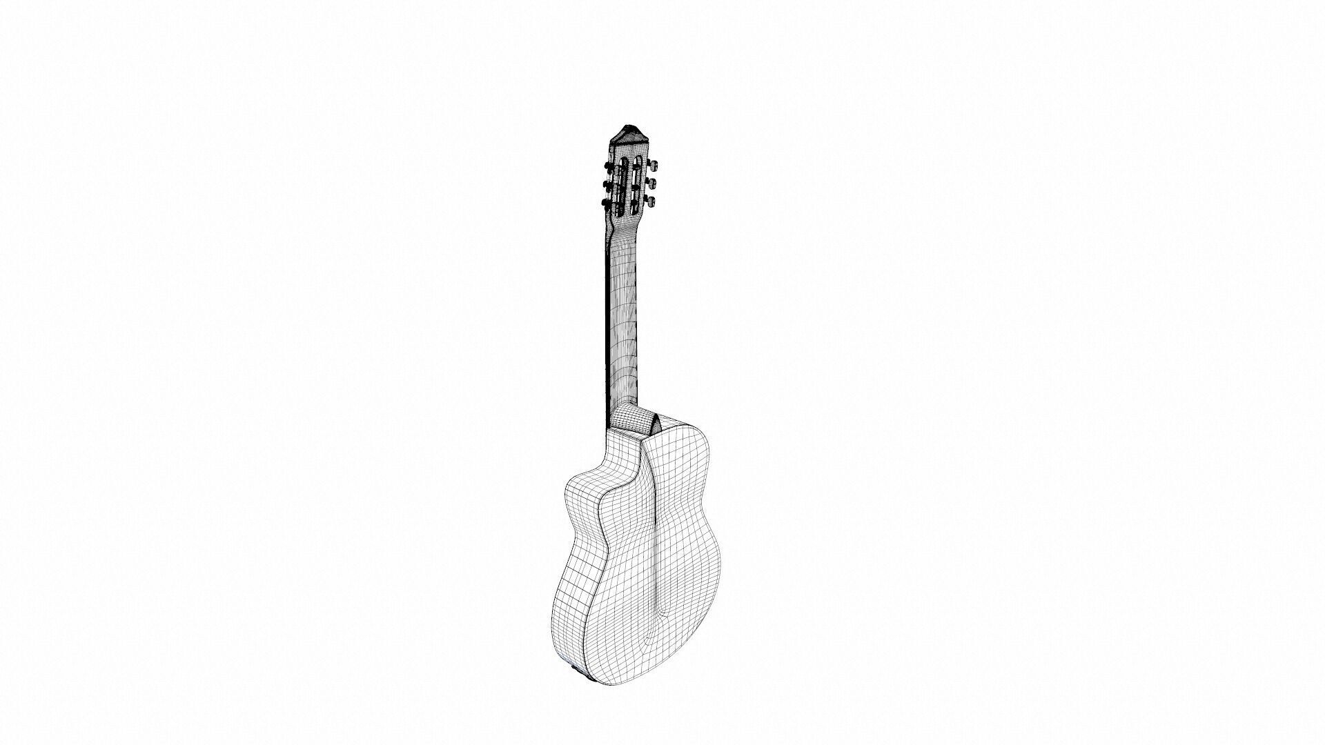 Guitar 3D model_22