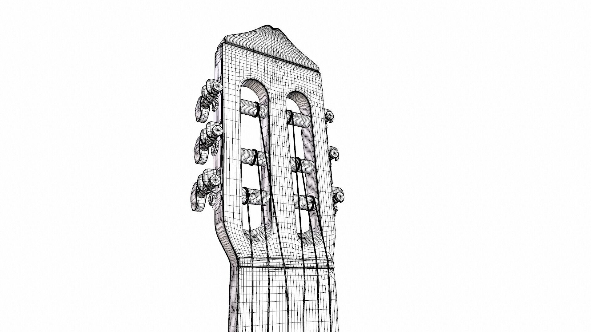 Guitar 3D model_20